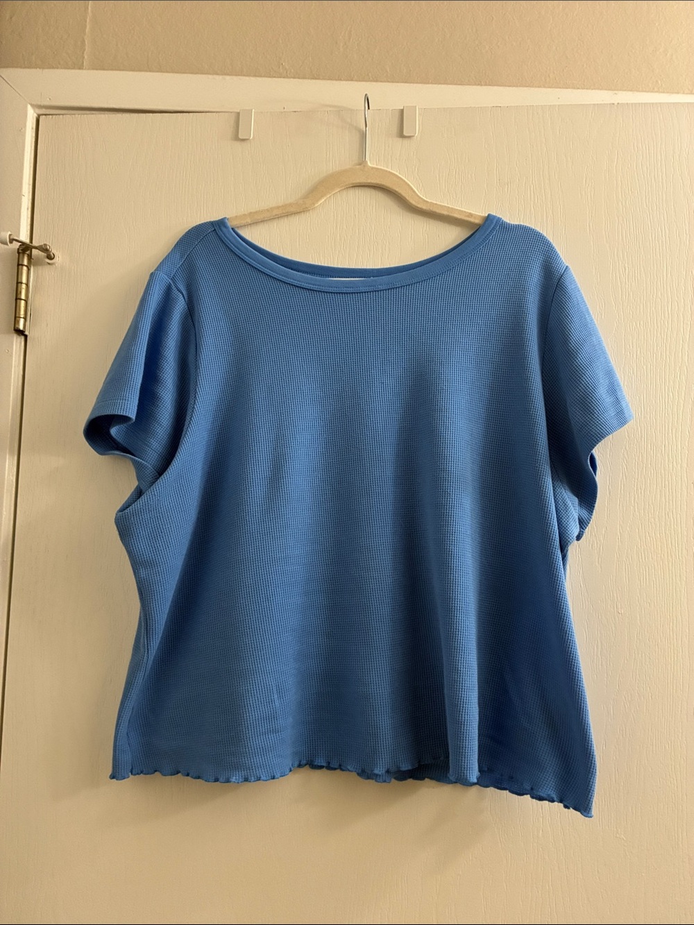 Blue Women's Short Sleeve top